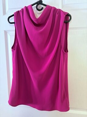 Babaton aritzia carter blouse bright pink Medium